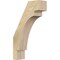Ekena Millwork 4"W x 12"D x 20"H Merced Rough Sawn Knee Brace, Douglas Fir BRC04X12X20MRC00RDF - alternate 1